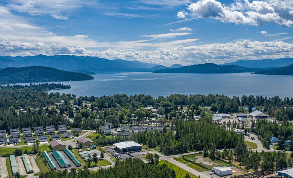 Aerial Lake View